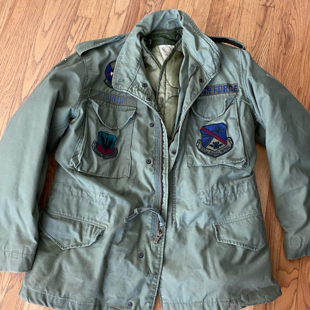 Original Marines Military Jacket With Original Lining